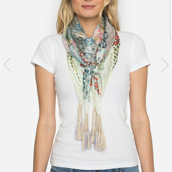 Johnny Was PUZZLE SCARF - Picture 2 of 6